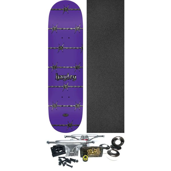 Real Skateboards Hayley Wilson Invincible Skateboard Deck - 8.38" x 32.2" - Complete Skateboard Bundle
